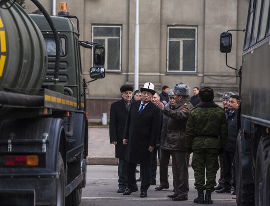 Передача российской военной техники Киргизии