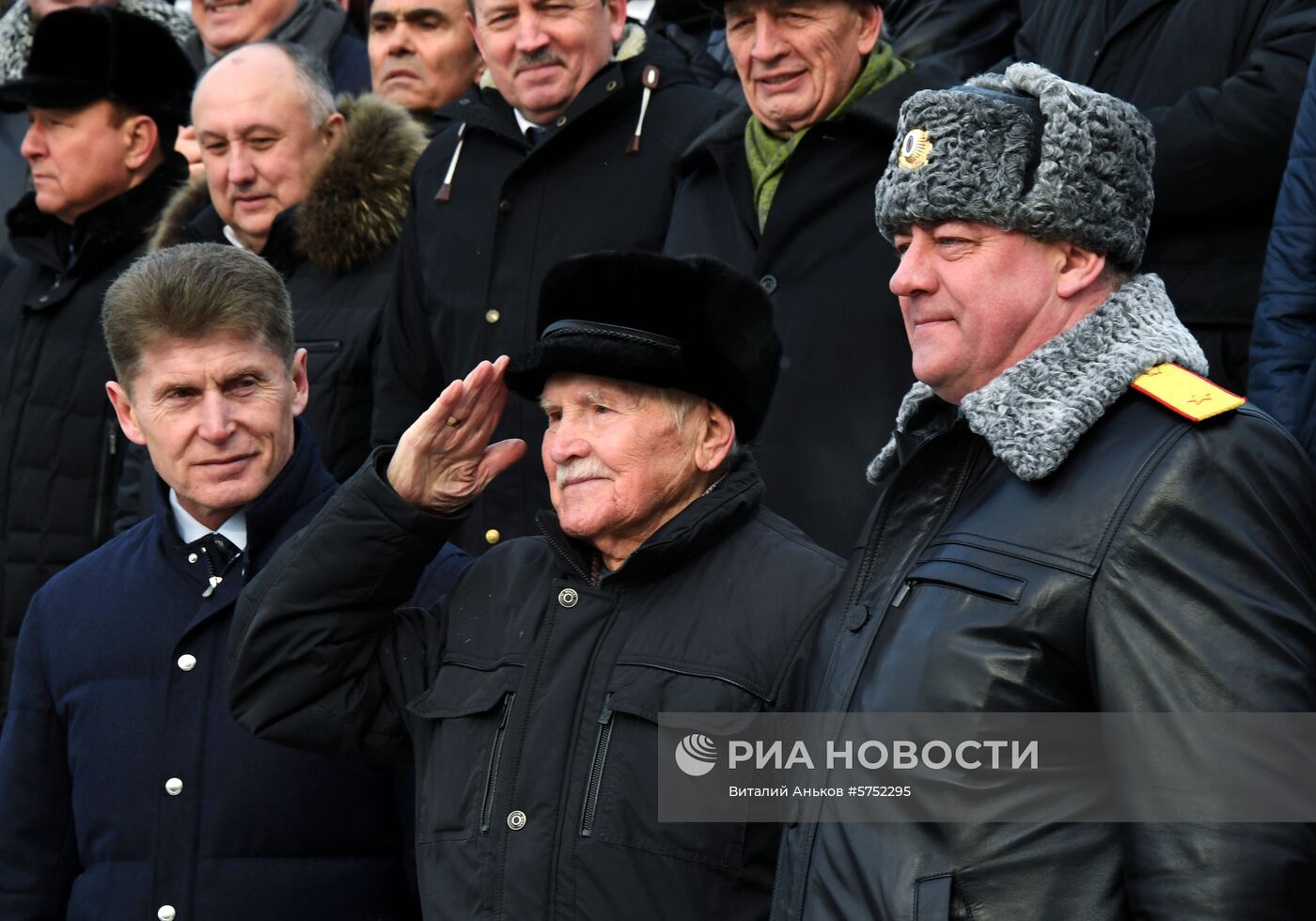 Эстафета "Дорога памяти" во Владивостоке