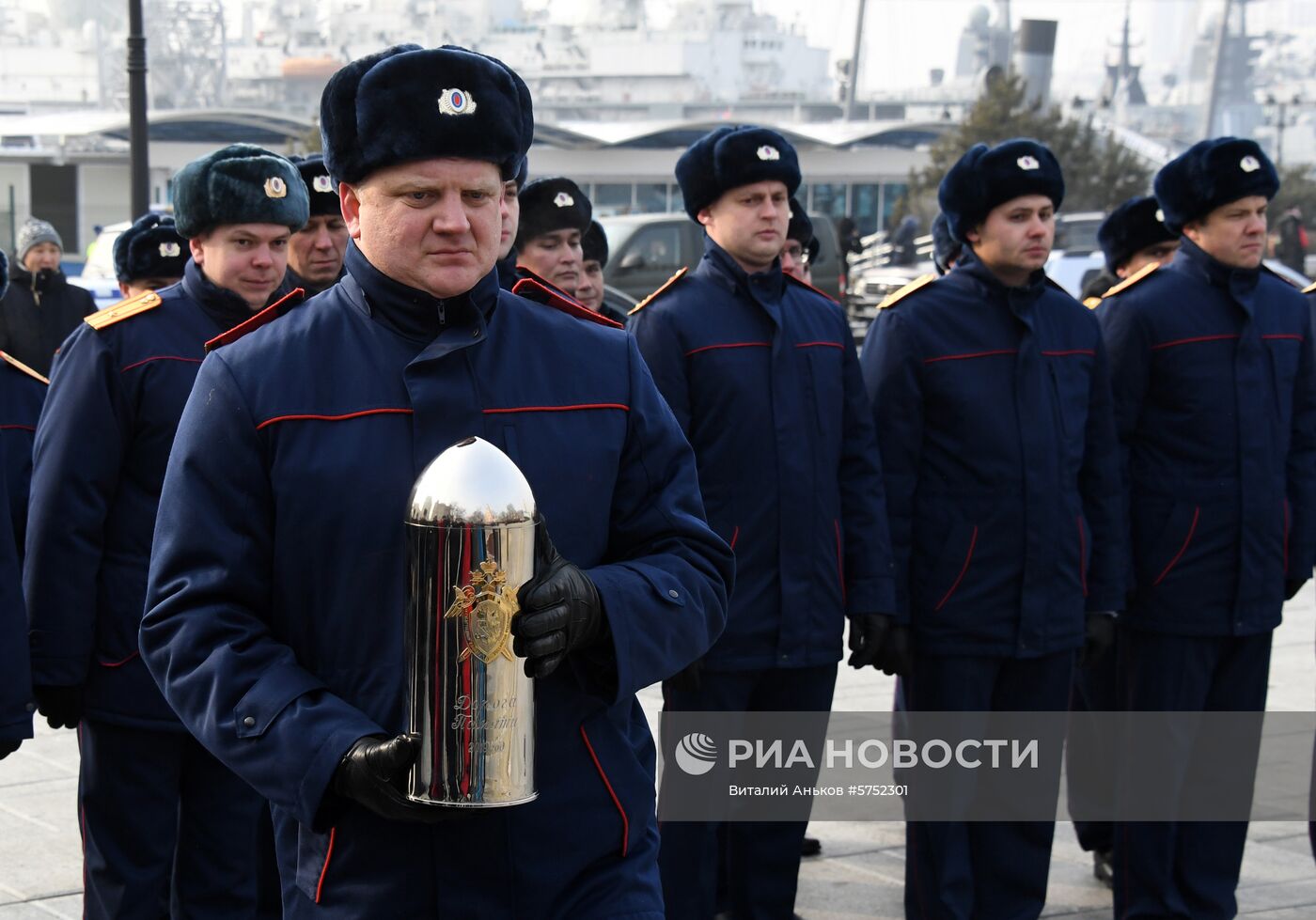 Эстафета "Дорога памяти" во Владивостоке