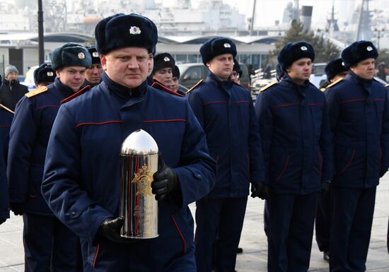 Эстафета "Дорога памяти" во Владивостоке