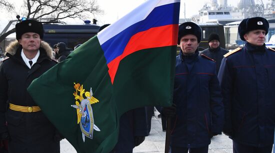 Эстафета "Дорога памяти" во Владивостоке