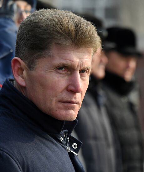 Эстафета "Дорога памяти" во Владивостоке