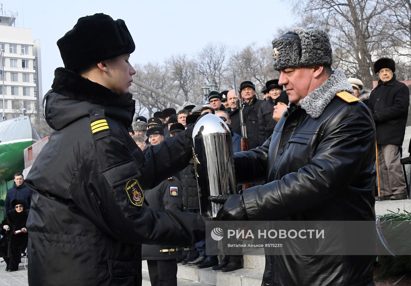 Эстафета "Дорога памяти" во Владивостоке