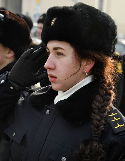 Эстафета "Дорога памяти" во Владивостоке