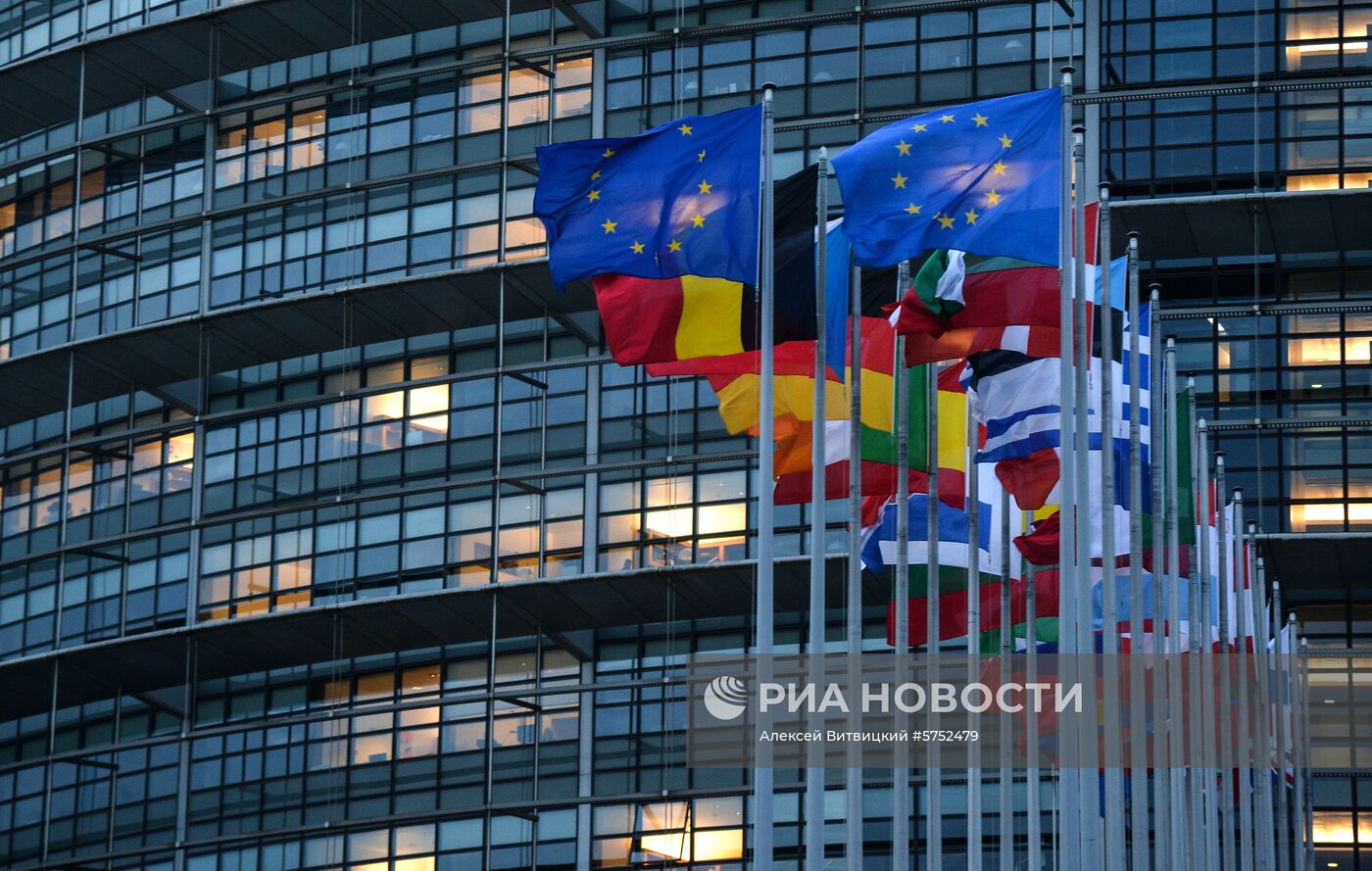 Пленарная сессия Европейского парламента