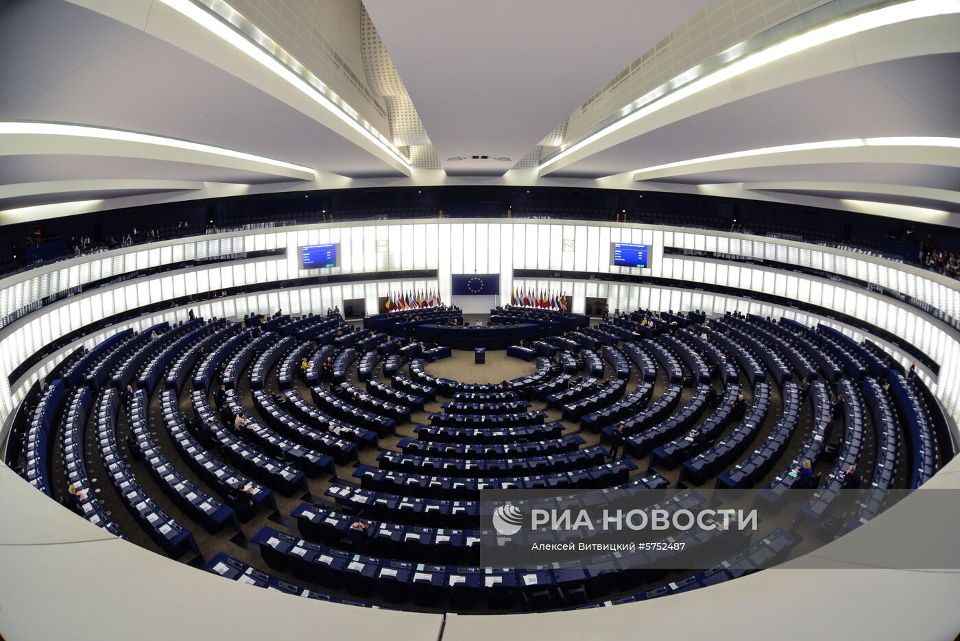 Пленарная сессия Европейского парламента