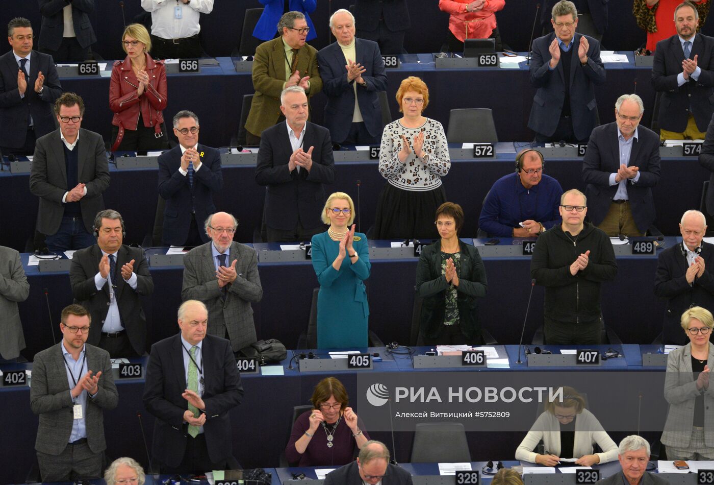 Пленарная сессия Европейского парламента