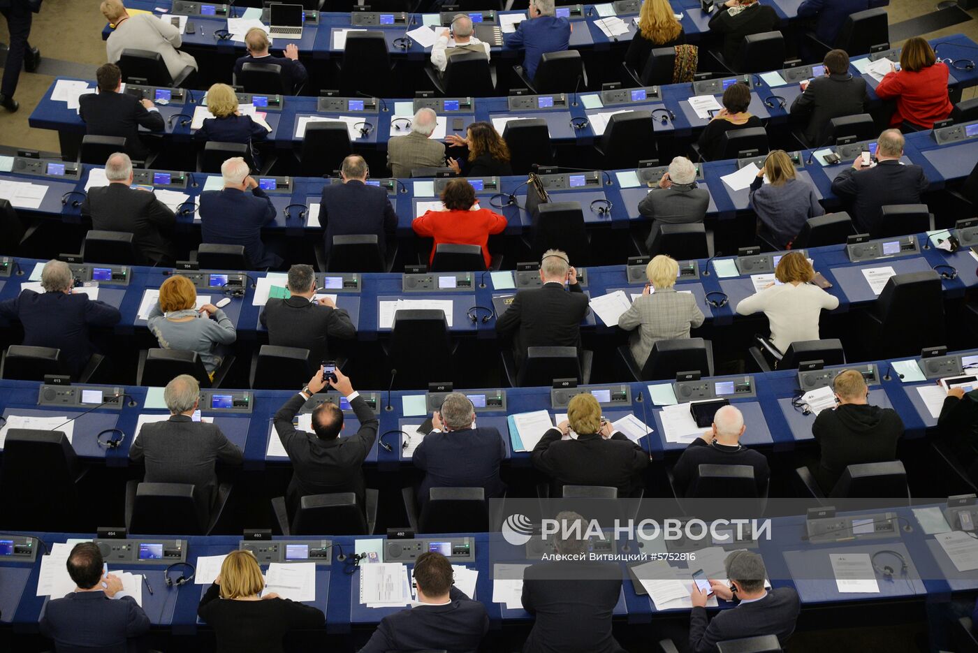 Пленарная сессия Европейского парламента