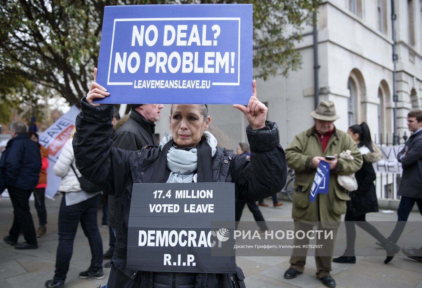 Акция против Brexit в Лондоне