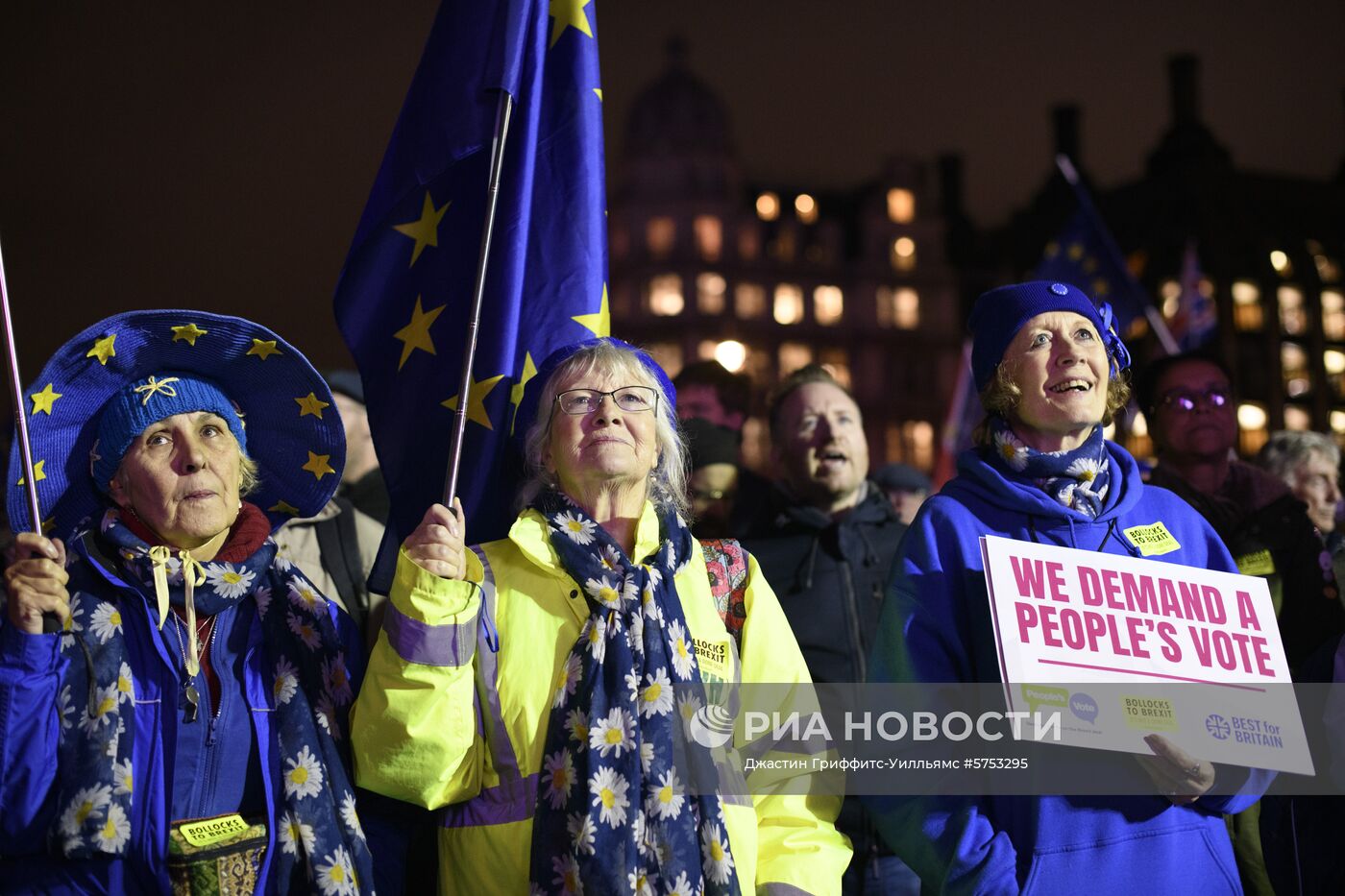 Акция против Brexit в Лондоне