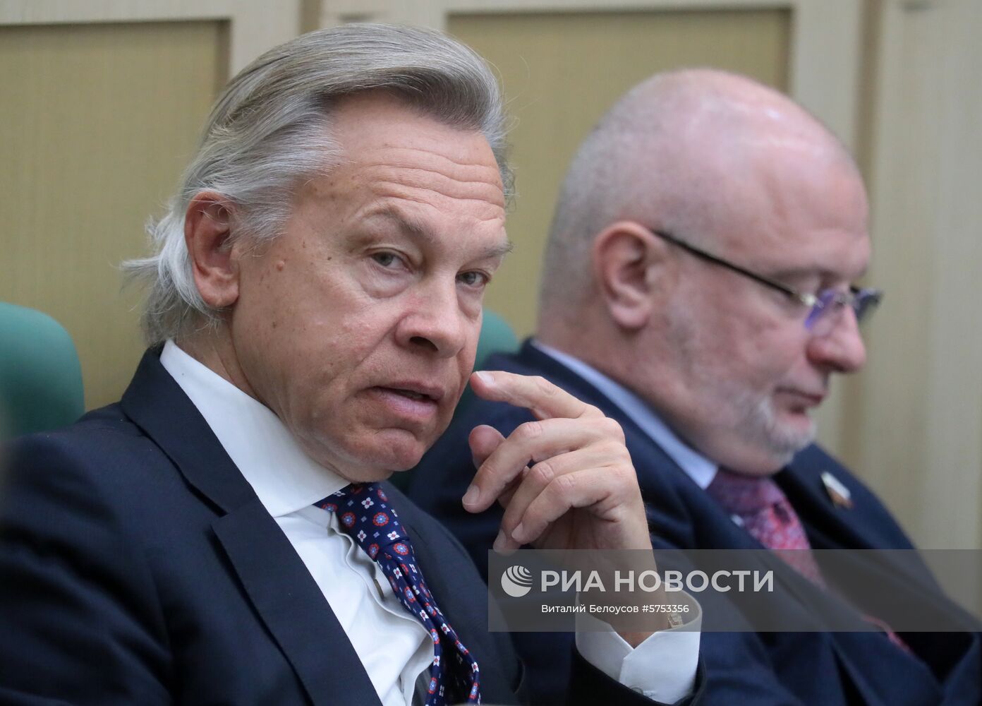 Заседание Совета Федерации РФ