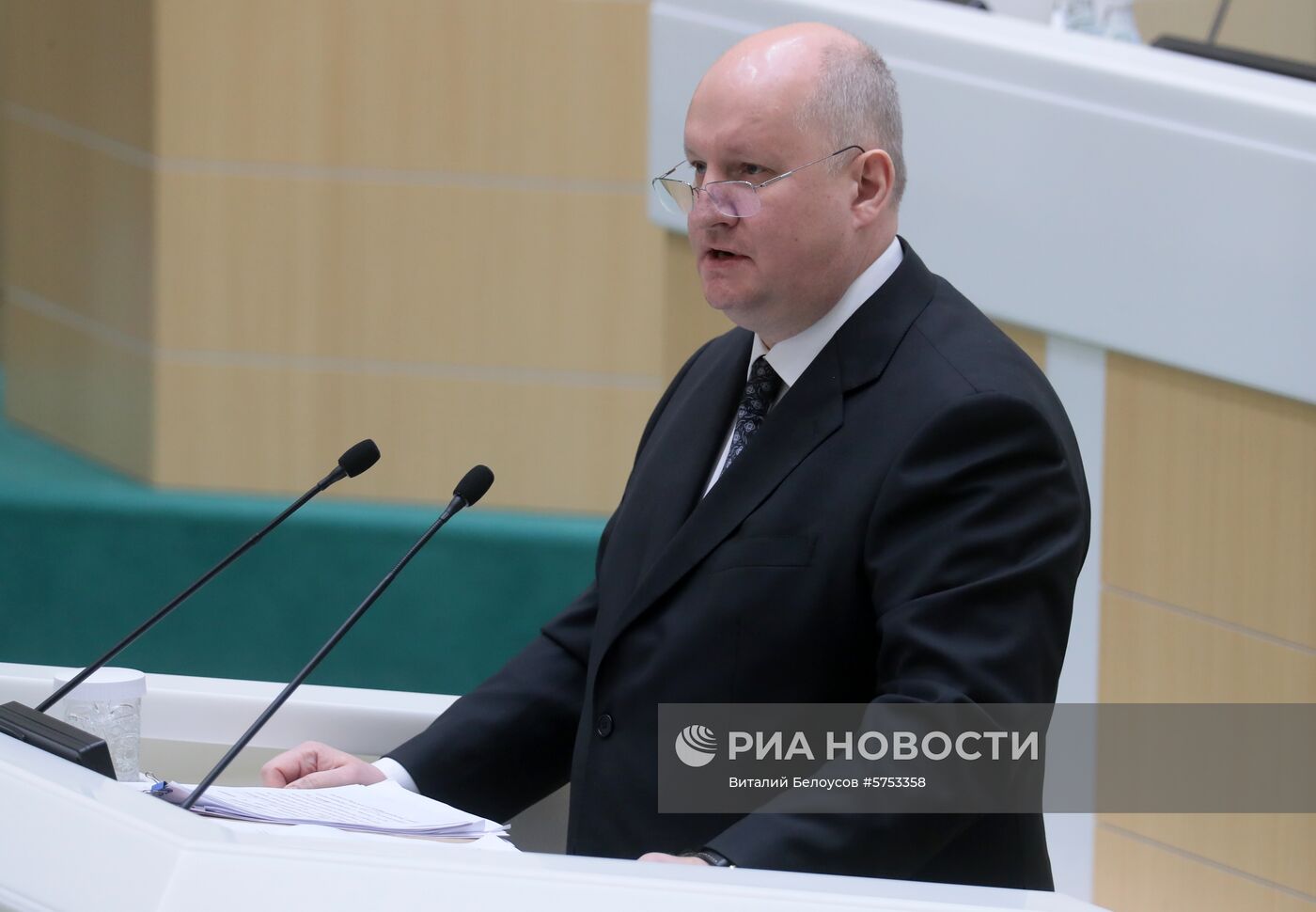 Заседание Совета Федерации РФ