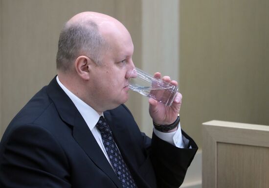 Заседание Совета Федерации РФ