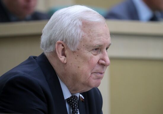 Заседание Совета Федерации РФ