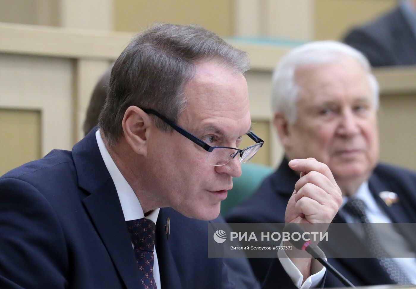 Заседание Совета Федерации РФ