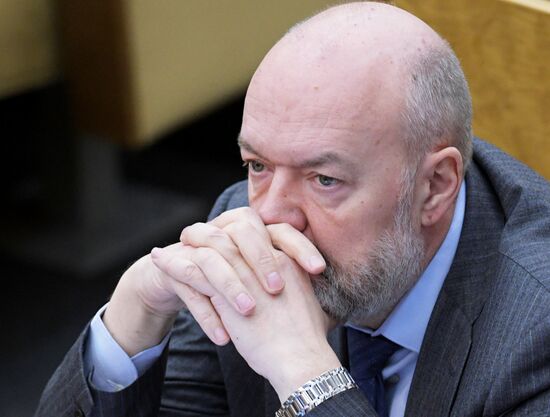 Пленарное заседание Госдумы РФ 