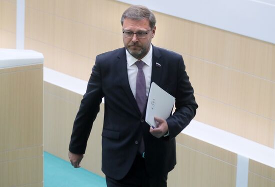 Заседание Совета Федерации РФ