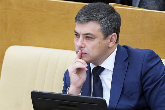 Пленарное заседание Госдумы РФ 