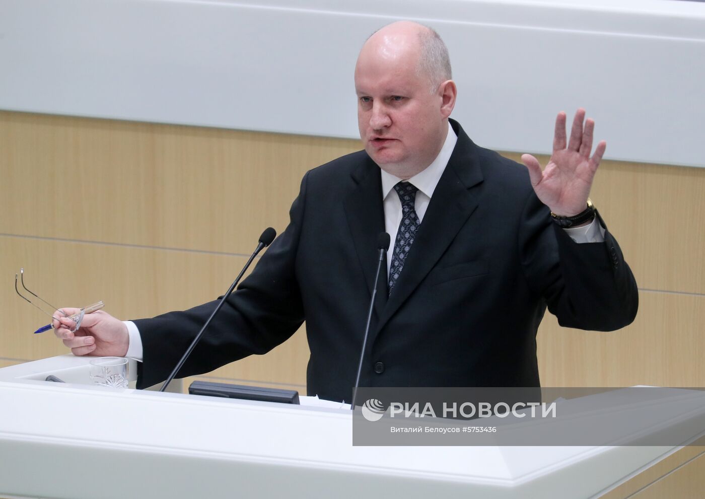 Заседание Совета Федерации РФ