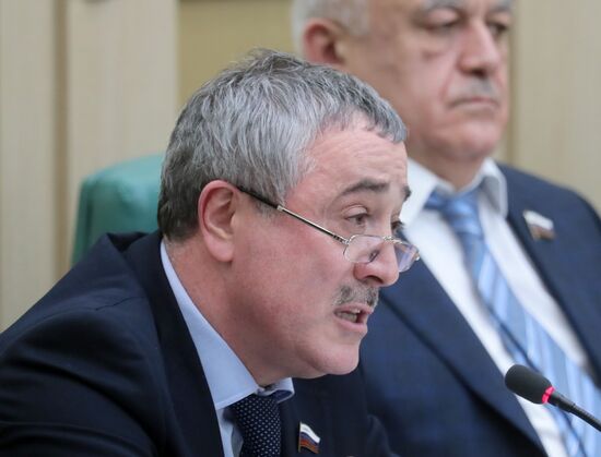 Заседание Совета Федерации РФ