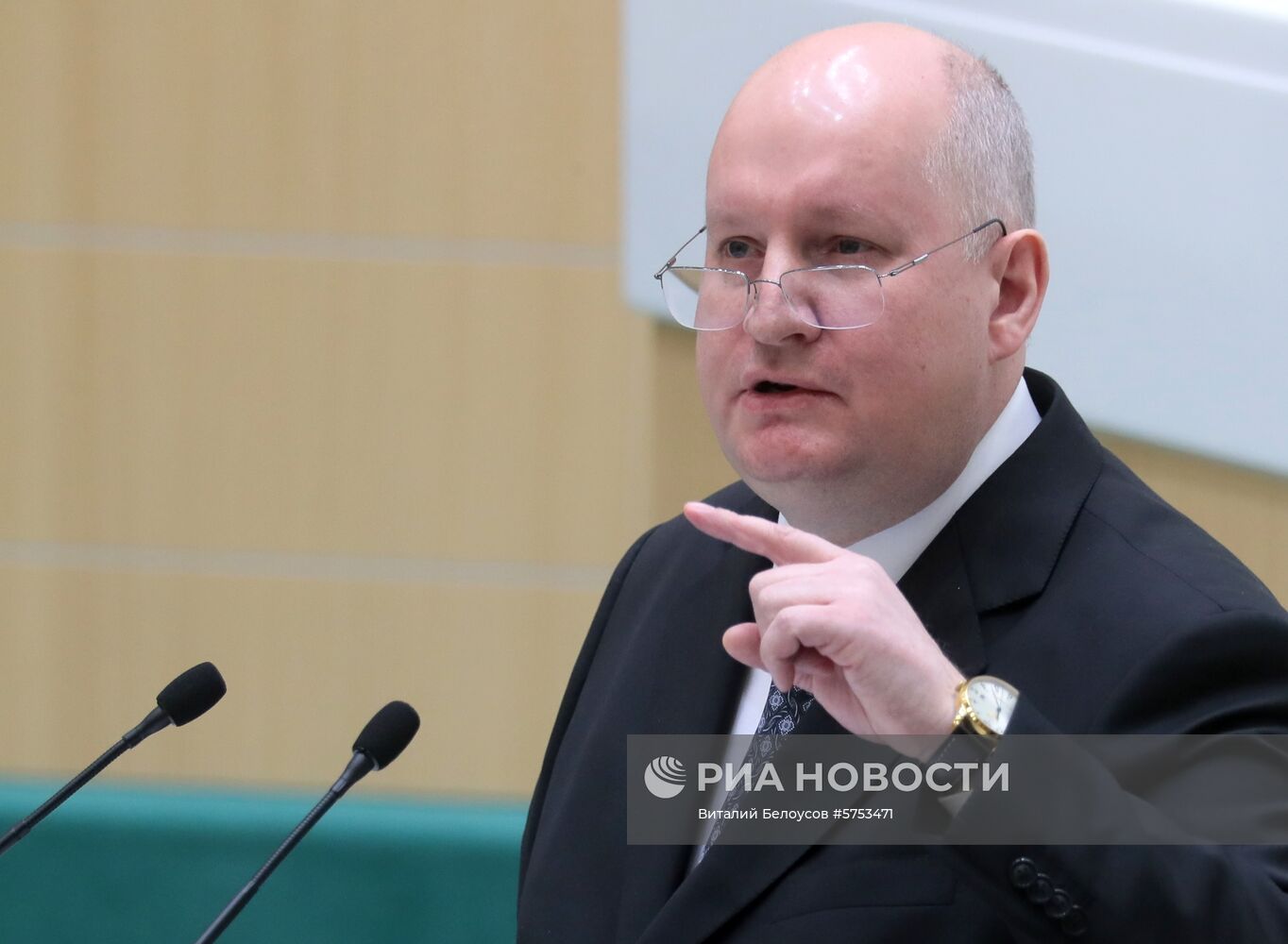 Заседание Совета Федерации РФ