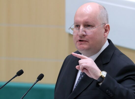 Заседание Совета Федерации РФ