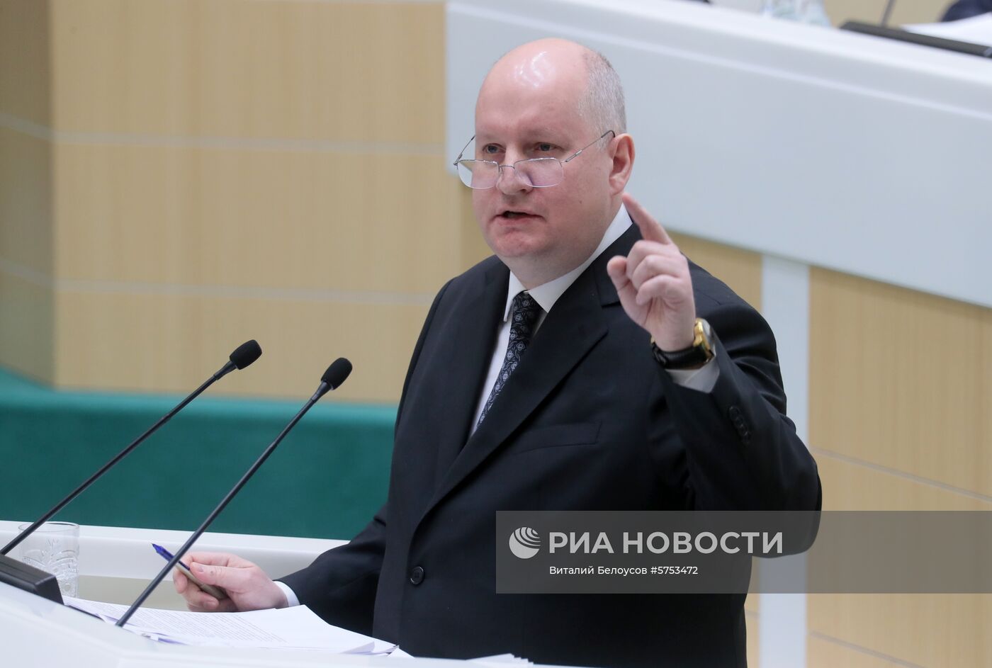 Заседание Совета Федерации РФ