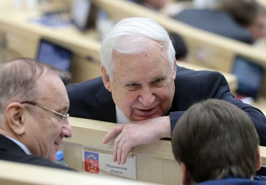 Заседание Совета Федерации РФ