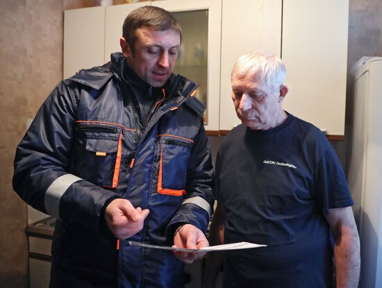 Проверка газового оборудования в жилых домах 