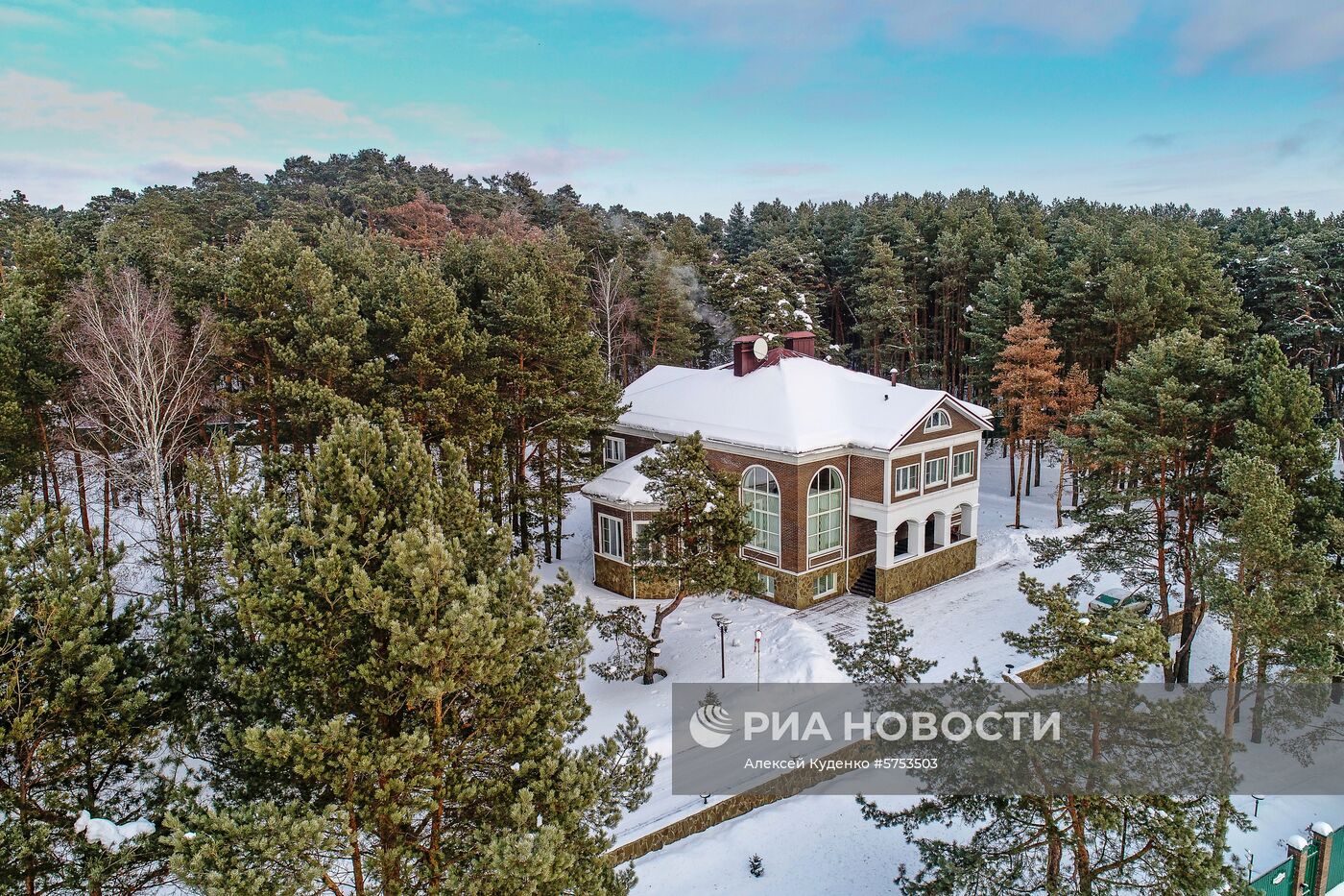 Дом экс-главы Серпуховского района А. Шестуна