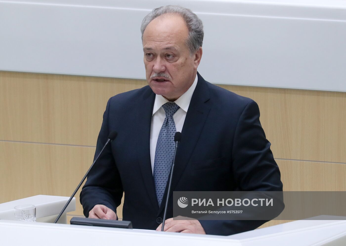 Заседание Совета Федерации РФ