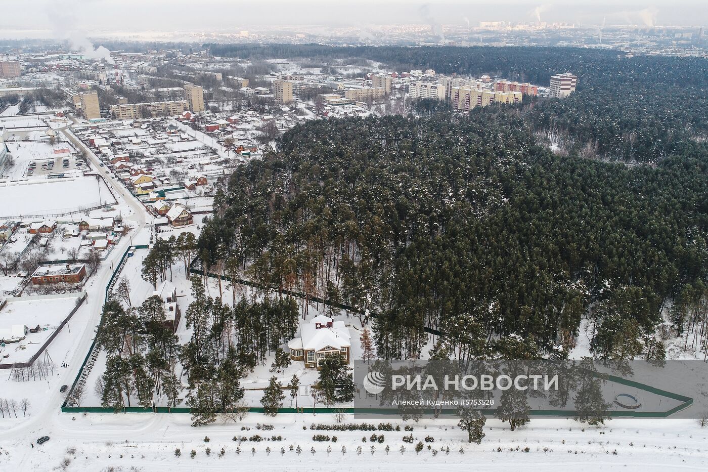 Дом экс-главы Серпуховского района А. Шестуна 