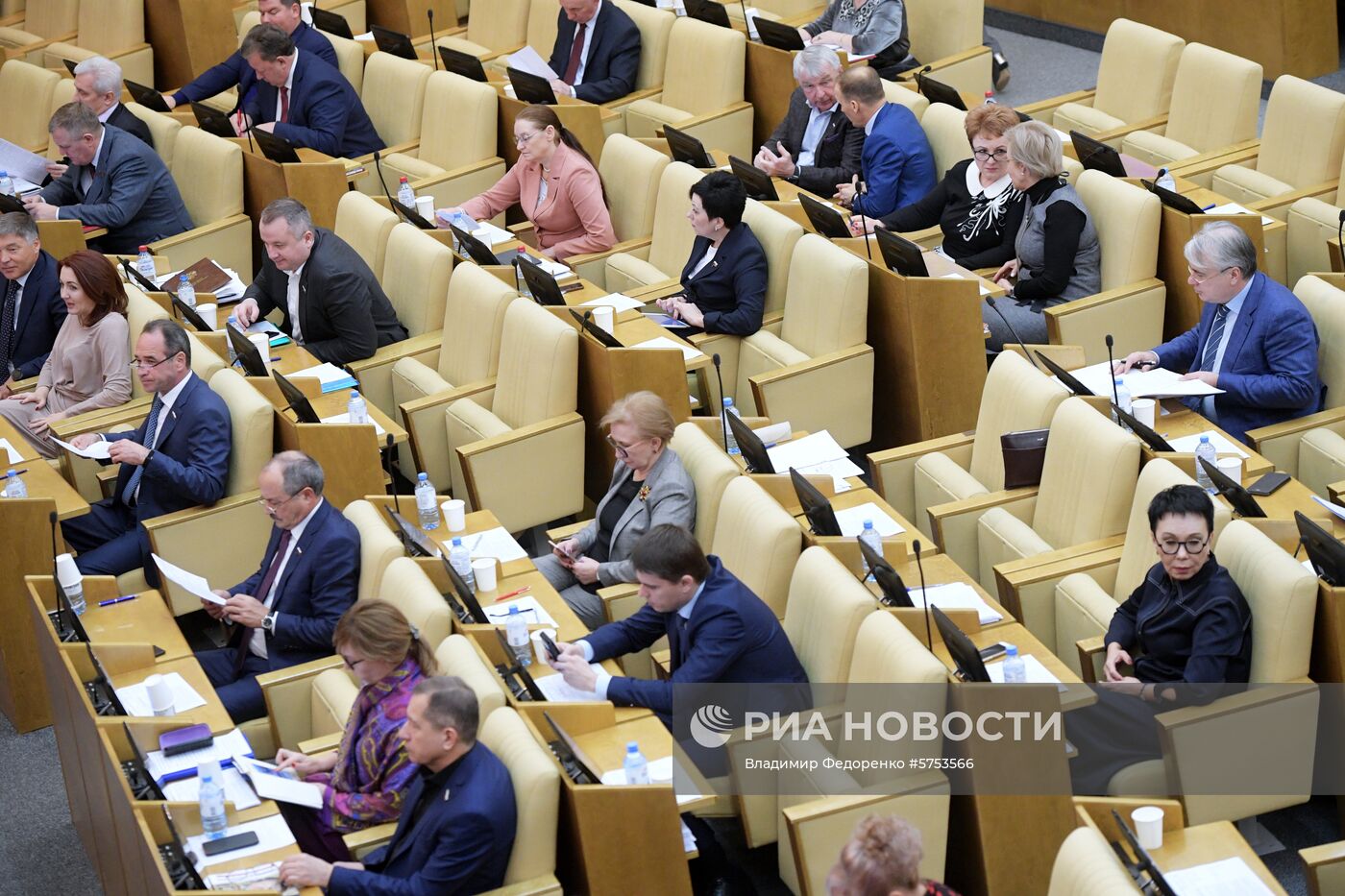 Пленарное заседание Госдумы РФ 
