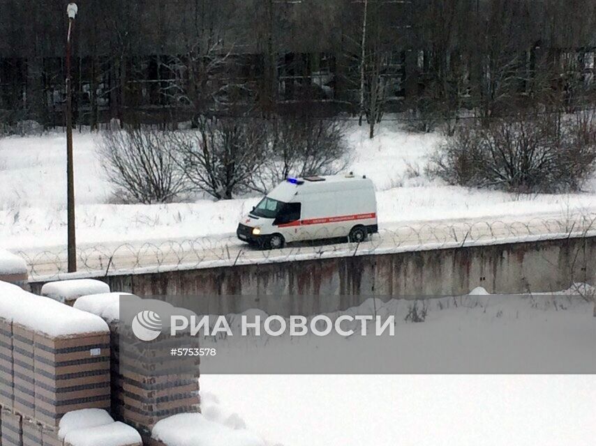 Взрыв на химзаводе в Кингисеппе