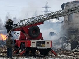 Взрыв на химзаводе в Кингисеппе