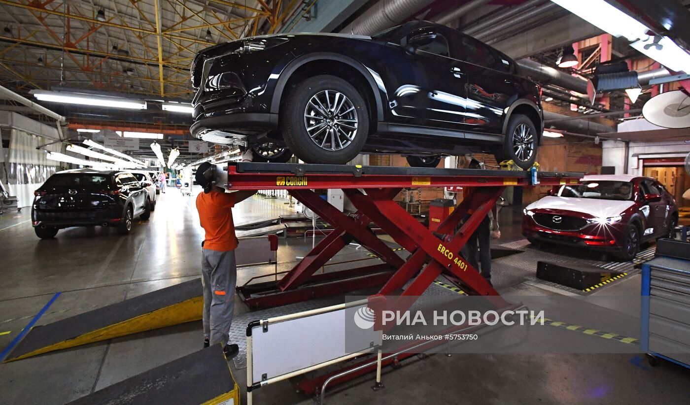 Производство автомобилей Mazda во Владивостоке