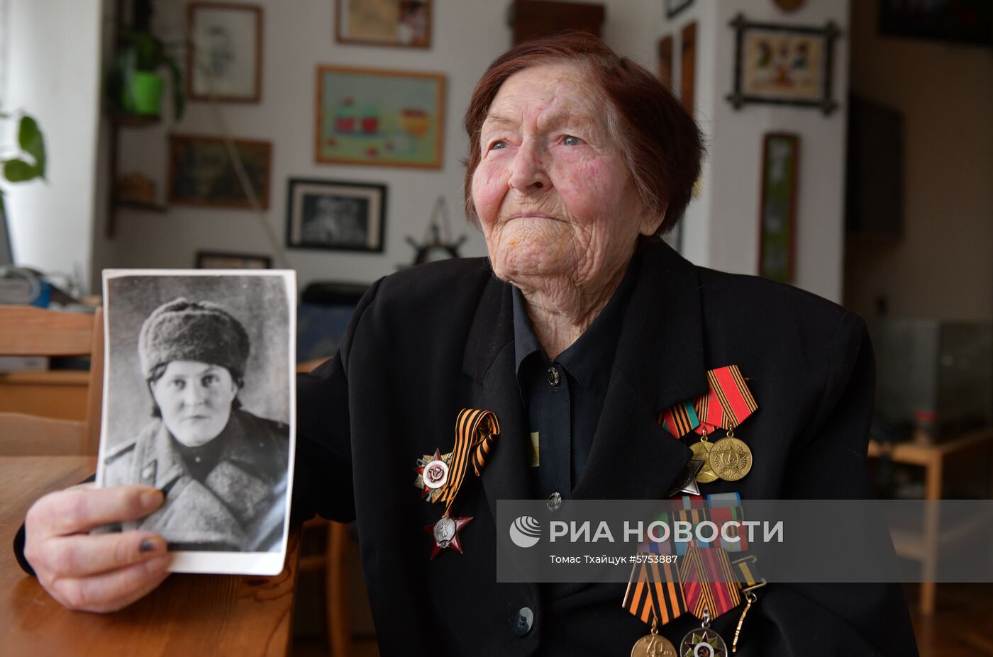 Ветеран Великой Отечественной войны Валентина Шульгина