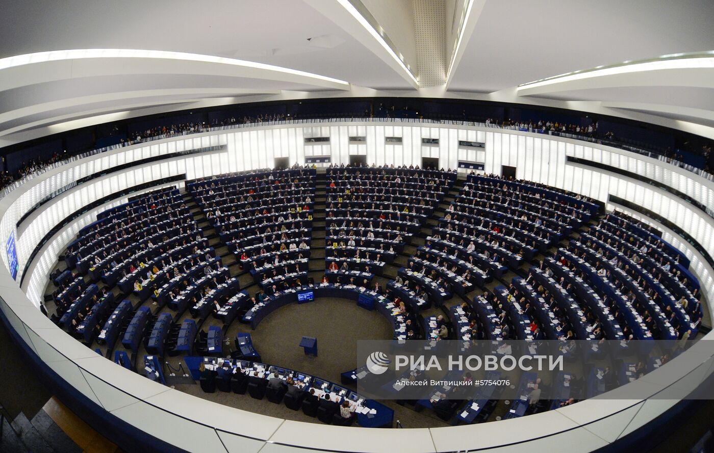 Пленарная сессия Европейского парламента