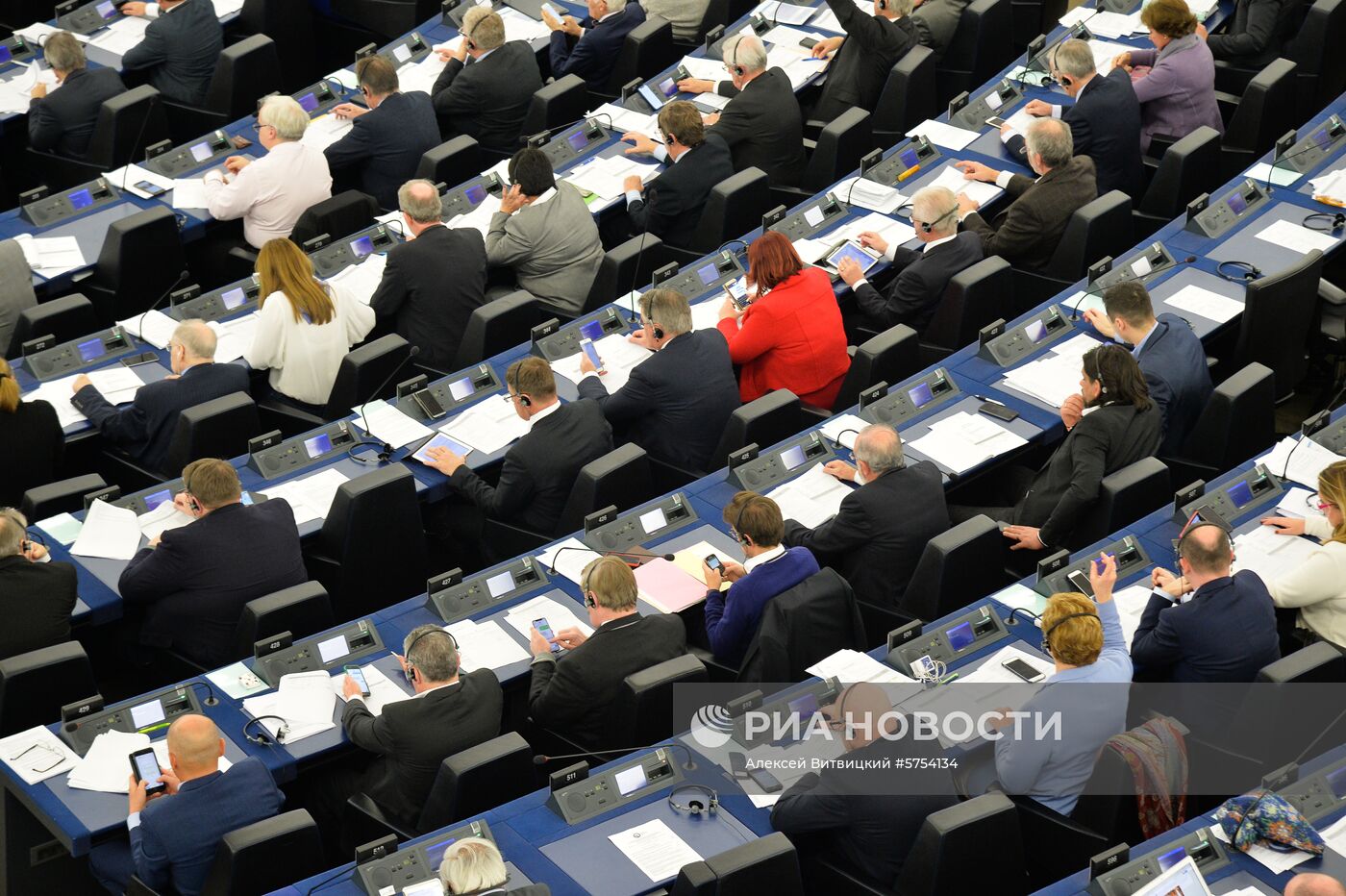 Пленарная сессия Европейского парламента