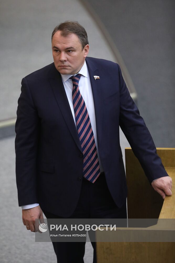 Пленарное заседание Госдумы РФ