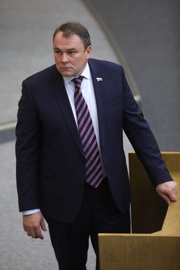 Пленарное заседание Госдумы РФ 