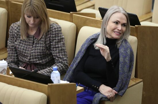 Пленарное заседание Госдумы РФ 