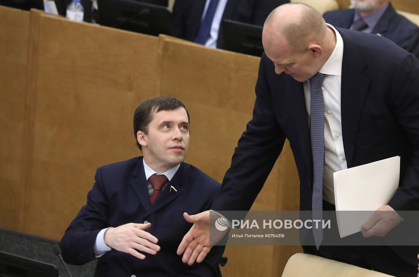 Пленарное заседание Госдумы РФ