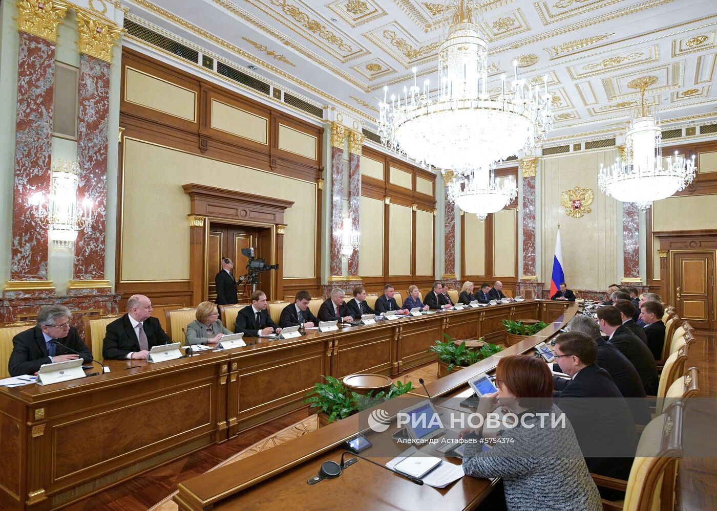 Заседание правительства РФ