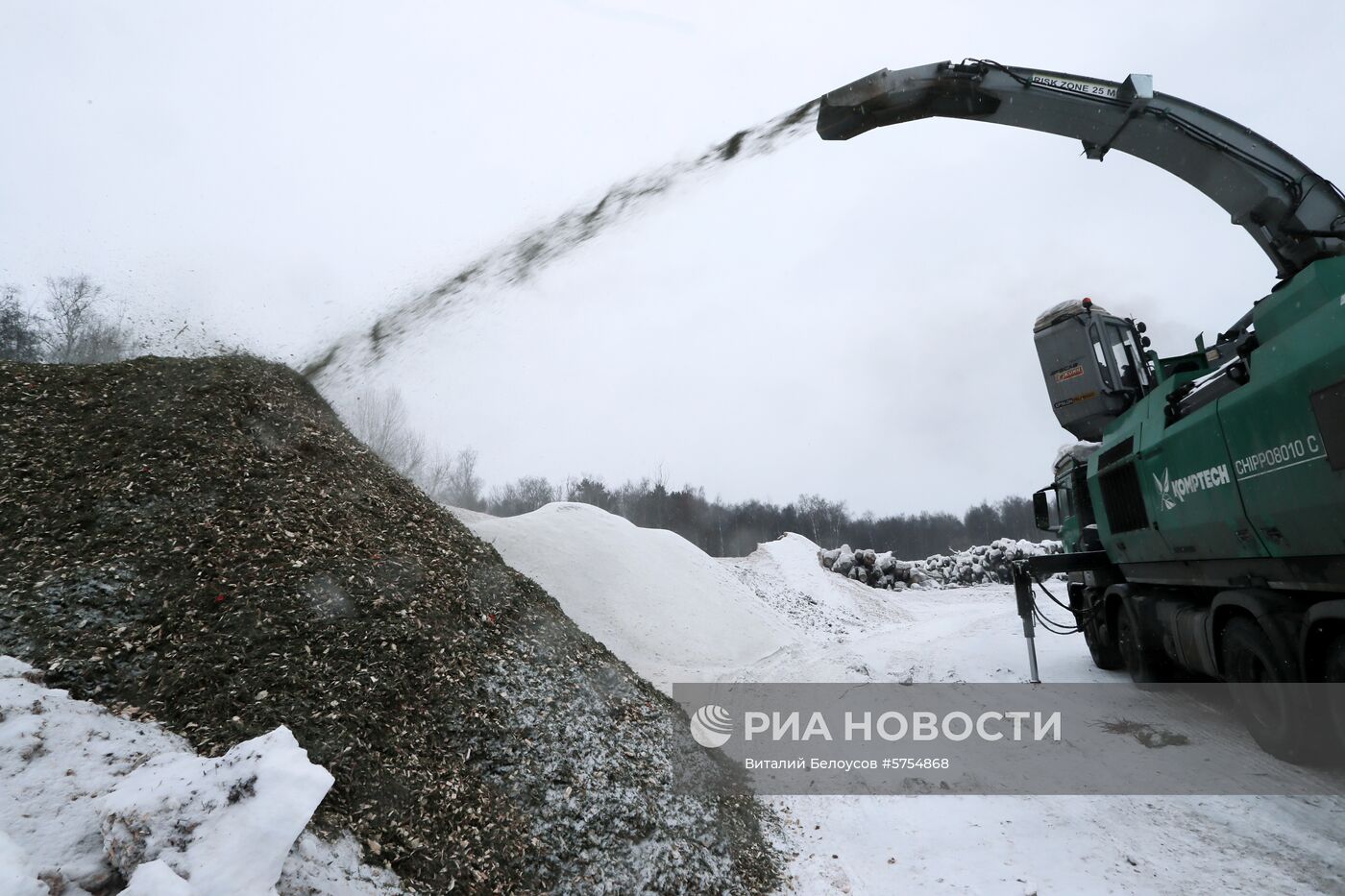 Утилизация новогодних елок