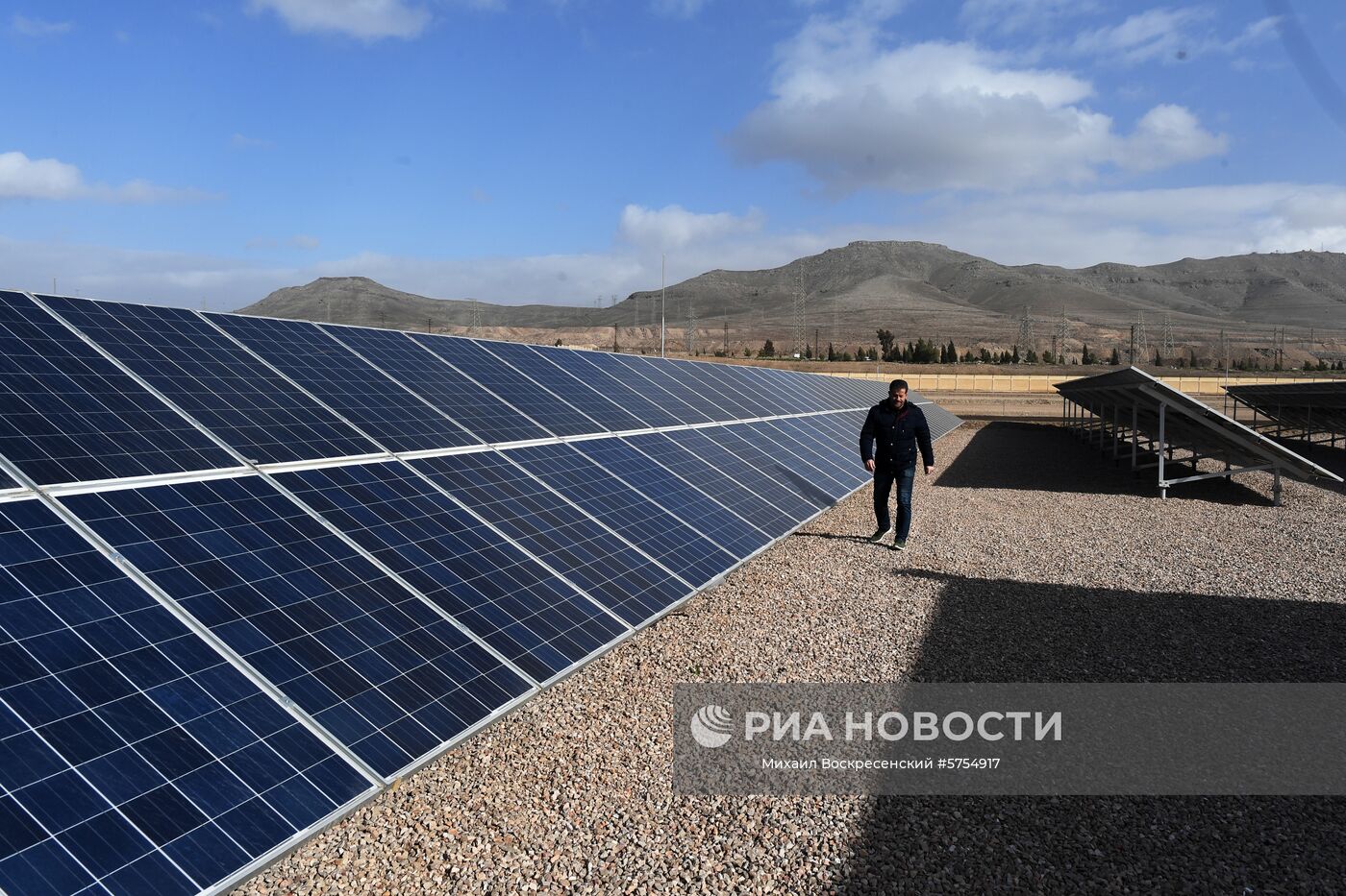 Солнечная электростанция в Сирии