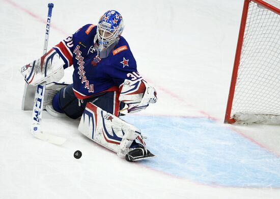 Хоккей. КХЛ. Матч СКА - "Динамо" (Москва)