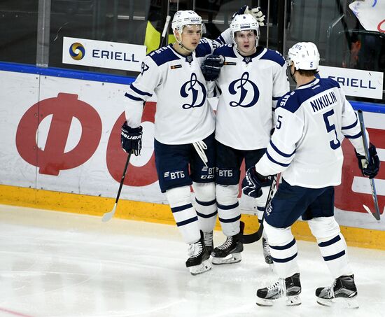 Хоккей. КХЛ. Матч СКА - "Динамо" (Москва)