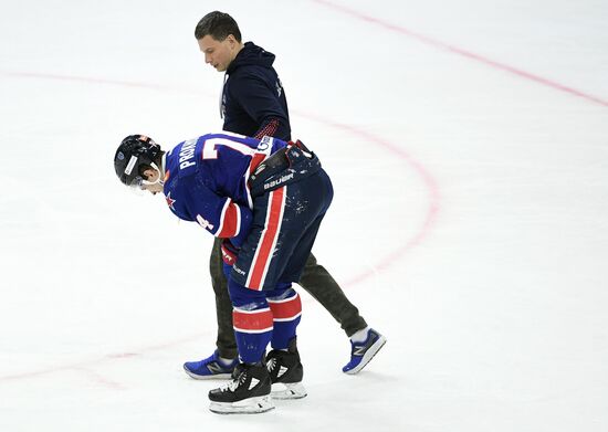 Хоккей. КХЛ. Матч СКА - "Динамо" (Москва)