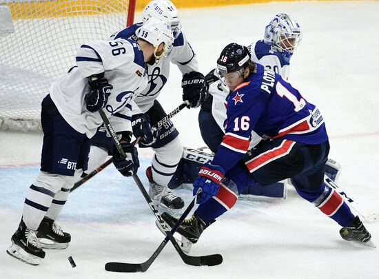 Хоккей. КХЛ. Матч СКА - "Динамо" (Москва)